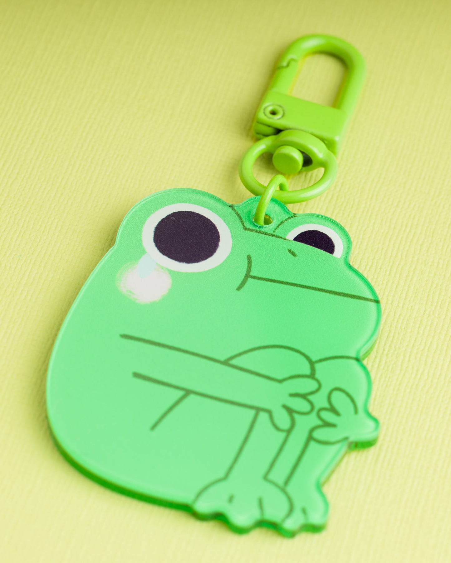 Sad Frog - Borderless Acrylic Keychain