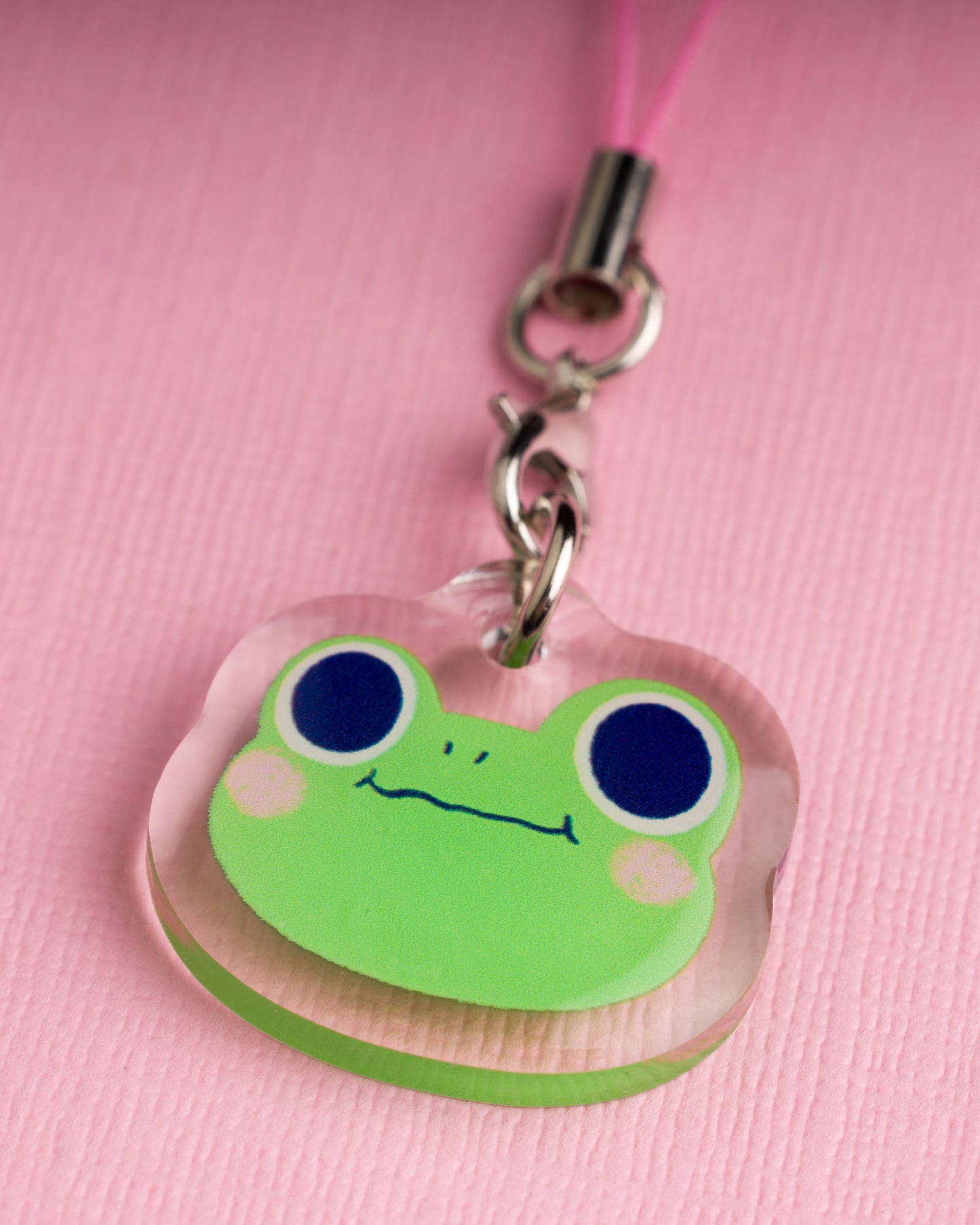 Mini Frog - Acrylic Phone Charm