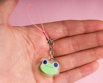 Mini Frog - Acrylic Phone Charm