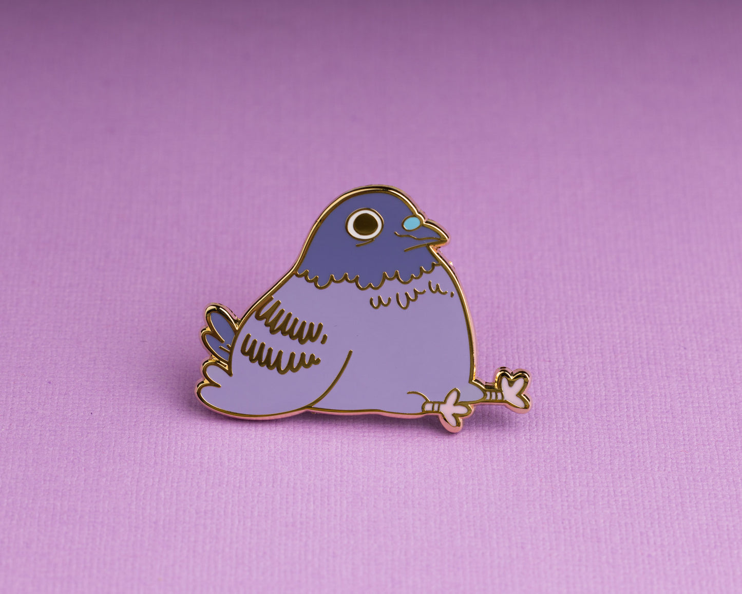 Yeah, I'm fine - Pigeon Enamel Pin