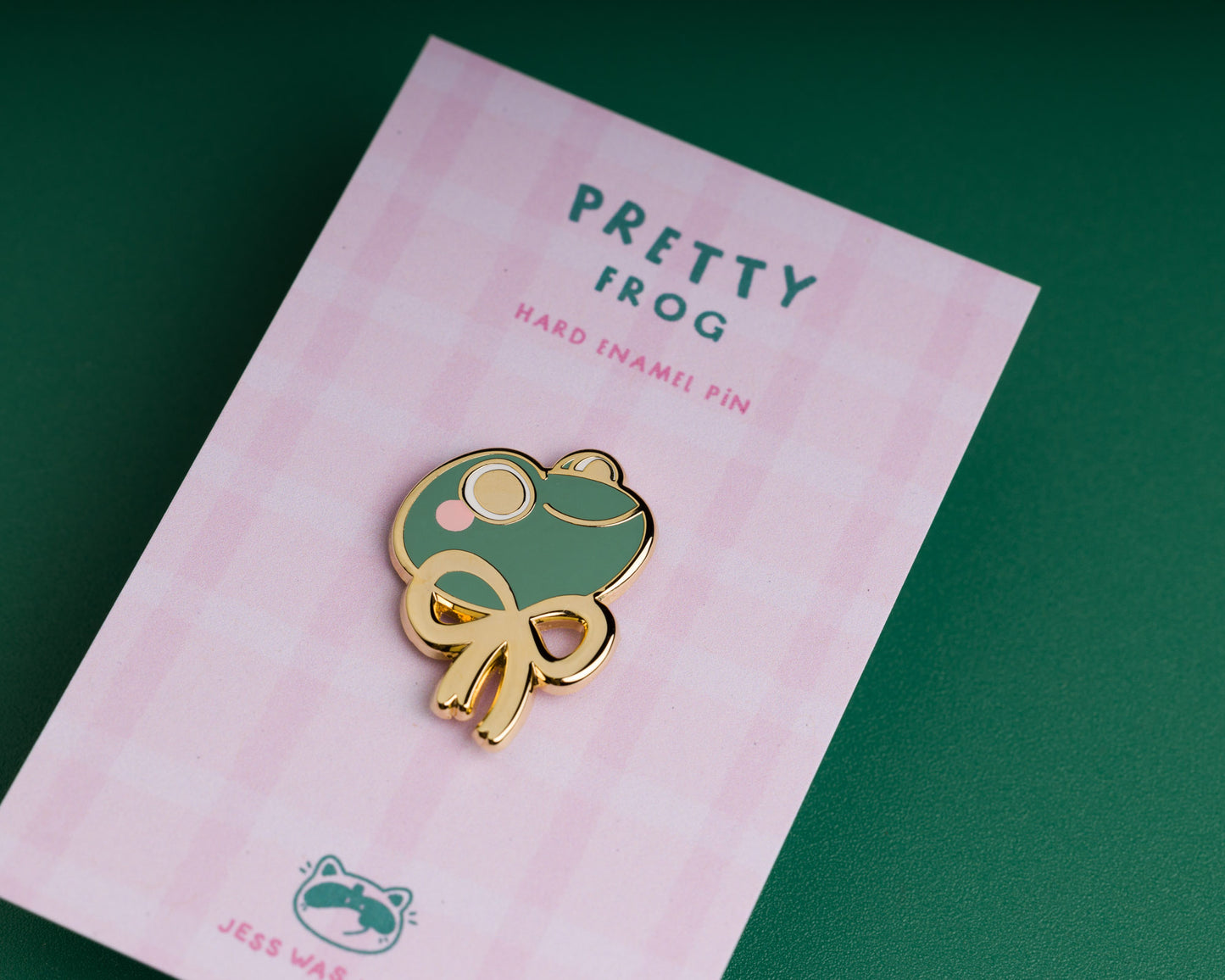 Pretty Frog - Enamel Pin