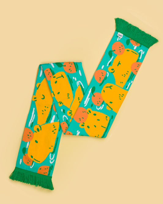 Capybaras and Oranges - Scarf